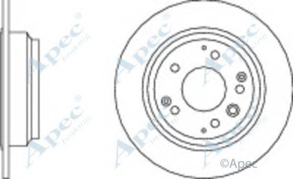 APEC BRAKING DSK739 гальмівний диск