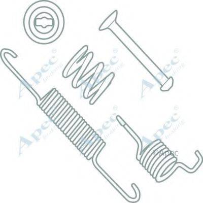 APEC BRAKING KIT2056 Комплектуючі, гальмівна колодка