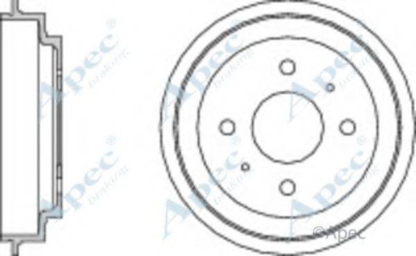 APEC BRAKING DRM9144 Гальмівний барабан