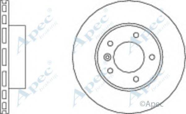 APEC BRAKING DSK935 гальмівний диск