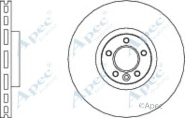 APEC BRAKING DSK2835 гальмівний диск