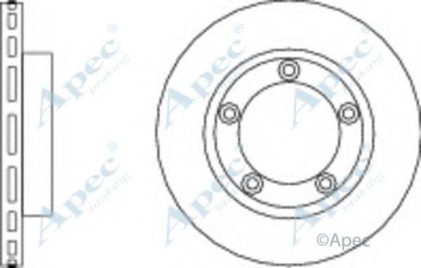 APEC BRAKING DSK2874 гальмівний диск