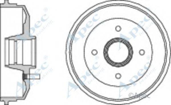 APEC BRAKING DRM9153 Гальмівний барабан