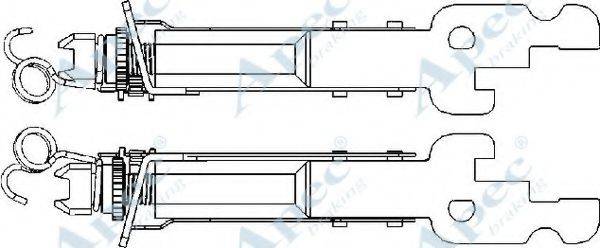 APEC BRAKING ADB3026 Система тяг та важелів, гальмівна система