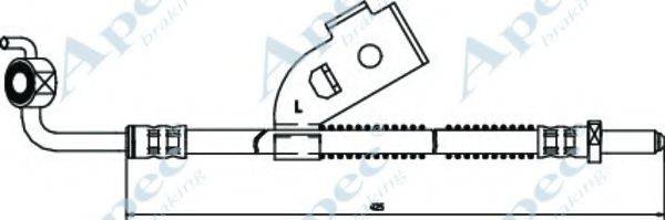 APEC BRAKING HOS3013 Гальмівний шланг