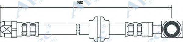 APEC BRAKING HOS3055 Гальмівний шланг