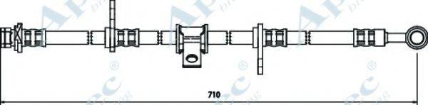 APEC BRAKING HOS3147 Гальмівний шланг