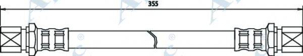 APEC BRAKING HOS3199 Гальмівний шланг