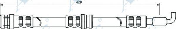 APEC BRAKING HOS3218 Гальмівний шланг