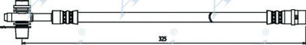 APEC BRAKING HOS3307 Гальмівний шланг