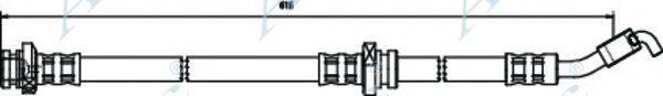 APEC BRAKING HOS3518 Гальмівний шланг