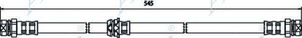 APEC BRAKING HOS3703 Гальмівний шланг