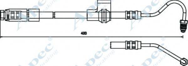 APEC BRAKING HOS3737 Гальмівний шланг