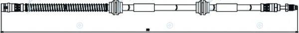 APEC BRAKING HOS3816 Гальмівний шланг