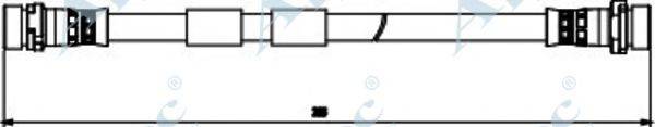 APEC BRAKING HOS3867 Гальмівний шланг