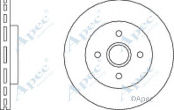 APEC BRAKING DSK2979 гальмівний диск