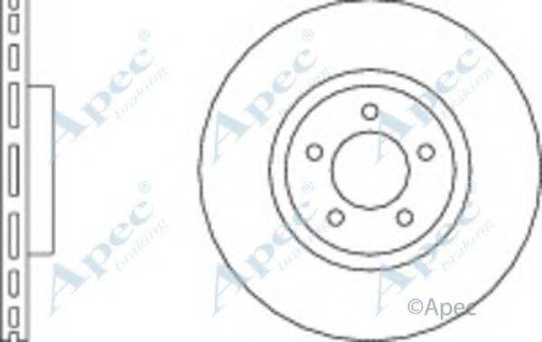 APEC BRAKING DSK2981 гальмівний диск