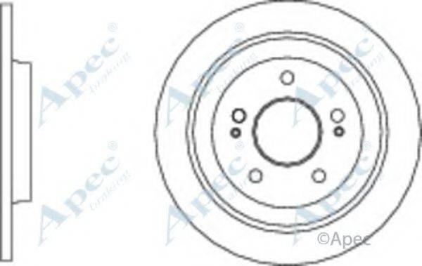 APEC BRAKING DSK3016 гальмівний диск