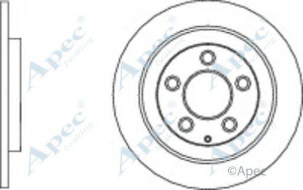 APEC BRAKING DSK3020 гальмівний диск