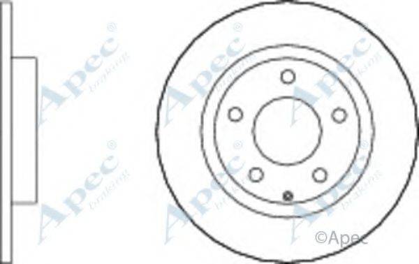 APEC BRAKING DSK3041 гальмівний диск