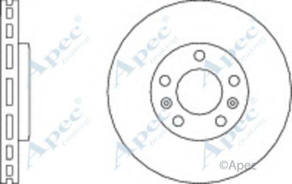 APEC BRAKING DSK3045 гальмівний диск