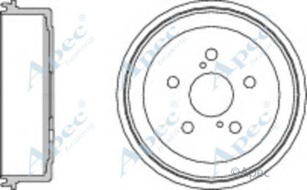 APEC BRAKING DRM9106 Гальмівний барабан