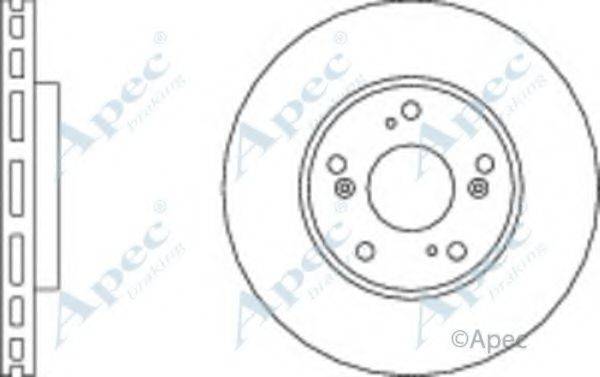 APEC BRAKING DSK3046 гальмівний диск