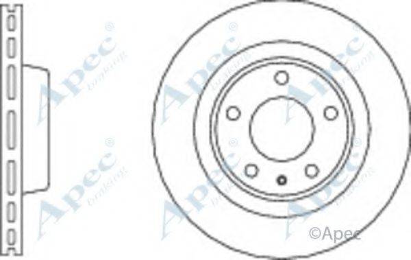 APEC BRAKING DSK3048 гальмівний диск