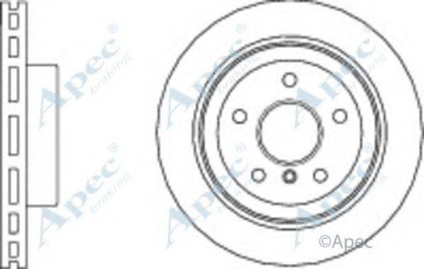 APEC BRAKING DSK3064 гальмівний диск