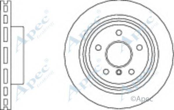 APEC BRAKING DSK3065 гальмівний диск