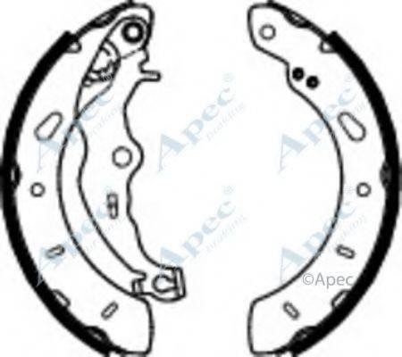 APEC BRAKING SHU805 Гальмівні колодки