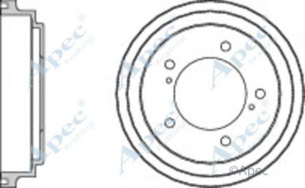 APEC BRAKING DRM9183 Гальмівний барабан