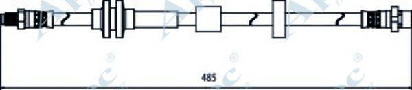 APEC BRAKING HOS3902 Гальмівний шланг