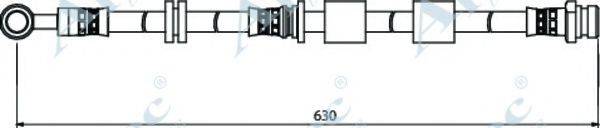 APEC BRAKING HOS3908 Гальмівний шланг