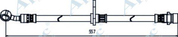 APEC BRAKING HOS3993 Гальмівний шланг