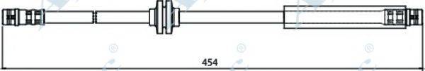 APEC BRAKING HOS4037 Гальмівний шланг