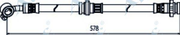 APEC BRAKING HOS4050 Гальмівний шланг