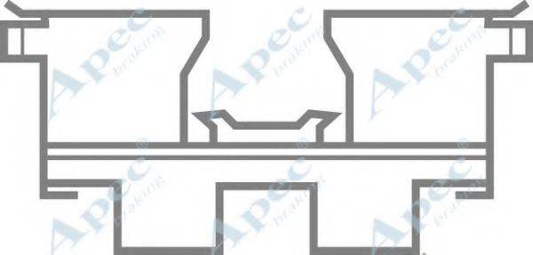 APEC BRAKING KIT270 Комплектуючі, гальмівні колодки