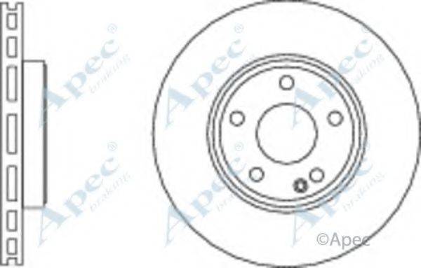 APEC BRAKING DSK2991 гальмівний диск