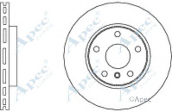 APEC BRAKING DSK2996 гальмівний диск