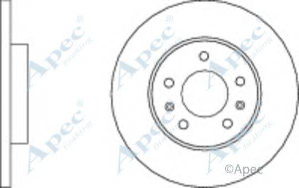 APEC BRAKING DSK3089 гальмівний диск