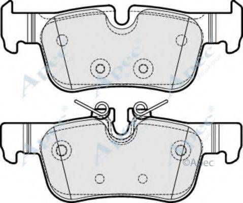 APEC BRAKING PAD2007 Комплект гальмівних колодок, дискове гальмо