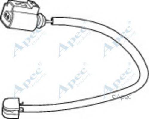 APEC BRAKING WIR5247 Покажчик зносу, накладка гальмівної колодки