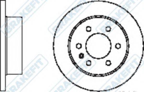 APEC BRAKING DK6023 гальмівний диск