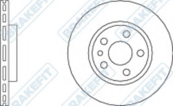 APEC BRAKING DK6073 гальмівний диск