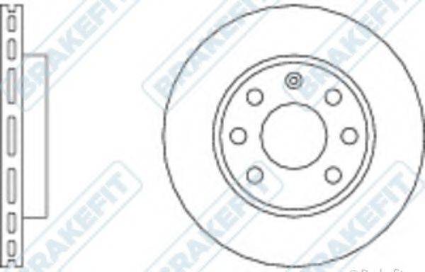 APEC BRAKING DK6081 гальмівний диск