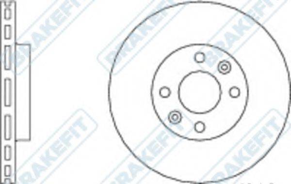 APEC BRAKING DK6062 гальмівний диск