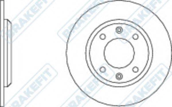 APEC BRAKING DK6003 гальмівний диск