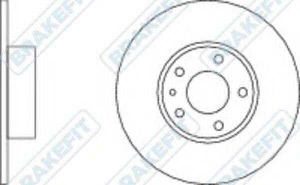 APEC BRAKING DK6199 гальмівний диск