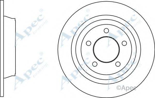 APEC BRAKING DSK3122 гальмівний диск